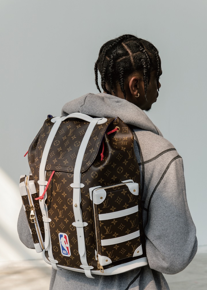 lv×nba系列christopher双肩包 louis vuitton